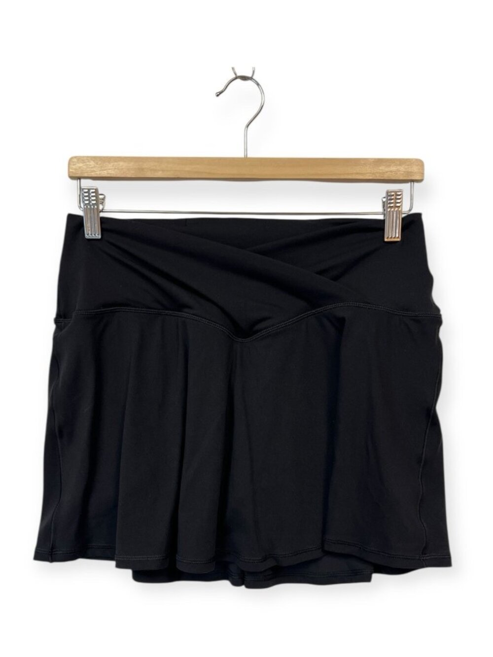 Offline by Aerie Real Me Crossover Black Skort Size L Large